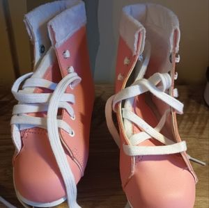 Girls Lake Placid double runner ice skates